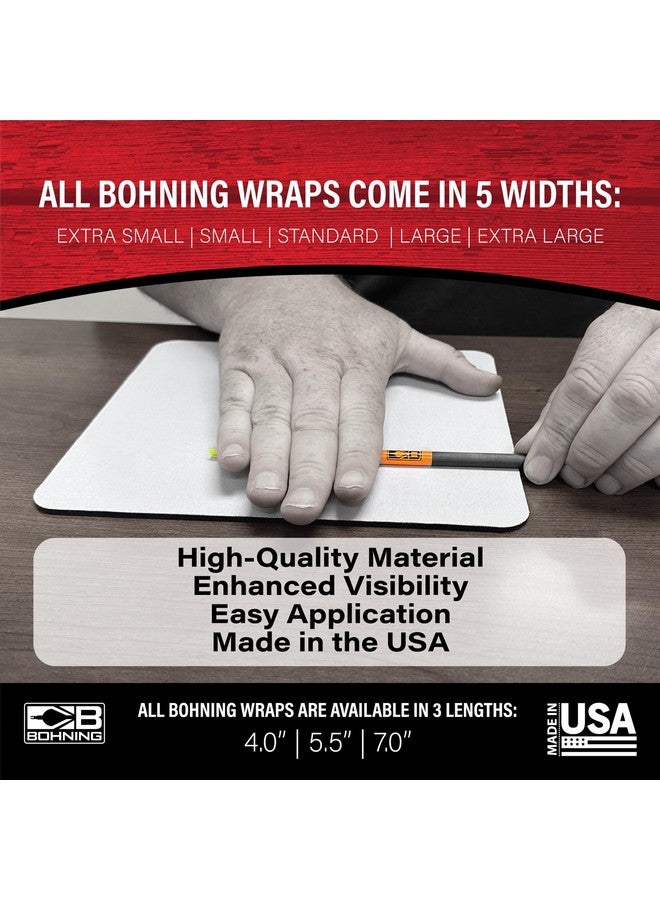 Bohning 7" Solid Arrow Wraps, Large, Neon Yellow - Image 3