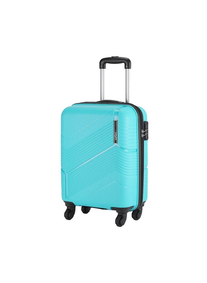 Safari Safari Polycarbonate (Pc) Hard Trolley Bags Set Of 3 (Small, Medium, Large) | Stylish Luggage Bags Set With Number Lock And 8 Wheels (Cyan, 54 Cm, Spinner)  - Image 4