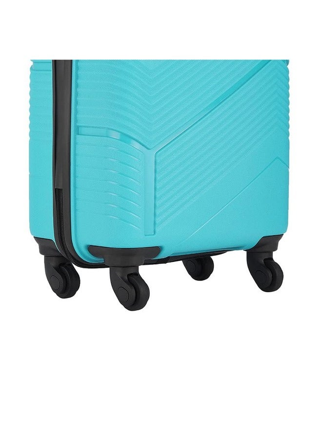 Safari Safari Polycarbonate (Pc) Hard Trolley Bags Set Of 3 (Small, Medium, Large) | Stylish Luggage Bags Set With Number Lock And 8 Wheels (Cyan, 54 Cm, Spinner)  - Image 5