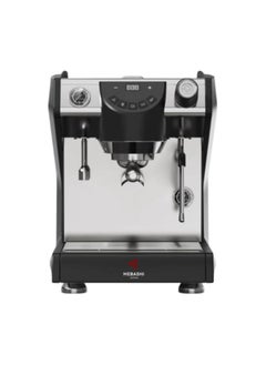 ميباشي Commercial Coffee Machine, 1.7L Capacity, 15 Bar Pressure, Dual Boiler, (ME-CCM2059) (Black) 