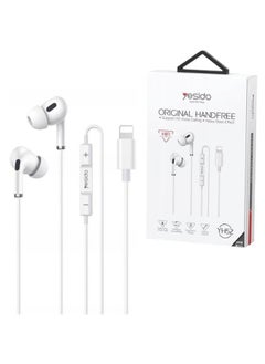 Yesido YH52 Headphones with Microphone Lightning White