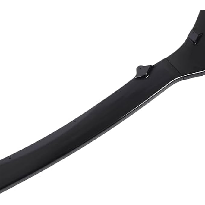 CHICIRIS Front Bumper Lip Chin Spoiler, Glossy Black Racing Look Aerodynamic for MX5 Miata ND 2016 Onwards, Made of ABS Material for Long Lasting Performance, Improves Aerodynamics and - Image 5