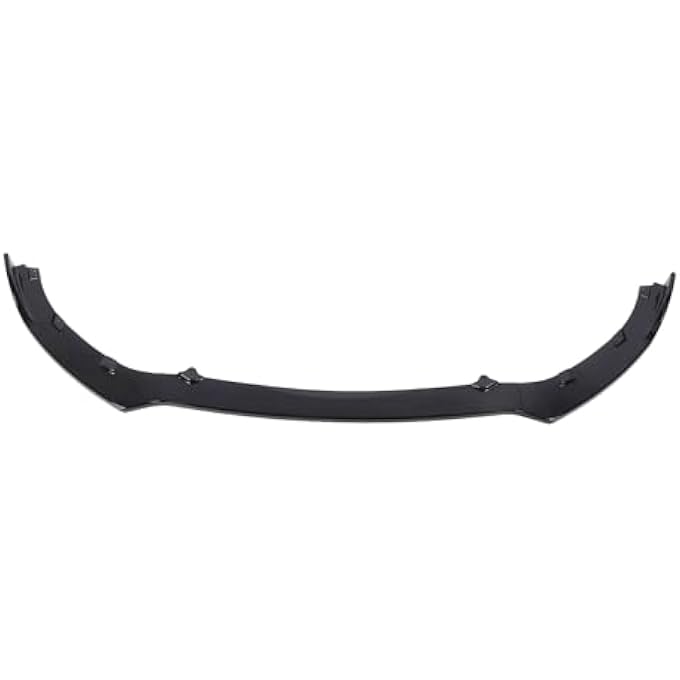 CHICIRIS Front Bumper Lip Chin Spoiler, Glossy Black Racing Look Aerodynamic for MX5 Miata ND 2016 Onwards, Made of ABS Material for Long Lasting Performance, Improves Aerodynamics and - Image 3