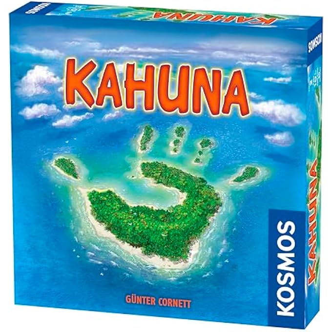 Thames & Kosmos Kahuna Board Game  2 Player Game  Area Control Strategy  30 Min - Image 1