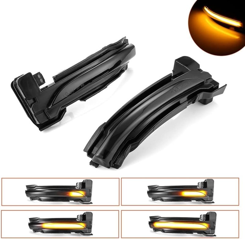 QASULER Dynamic Turn Signal Lights for Ford Focus Mk4 - Image 2