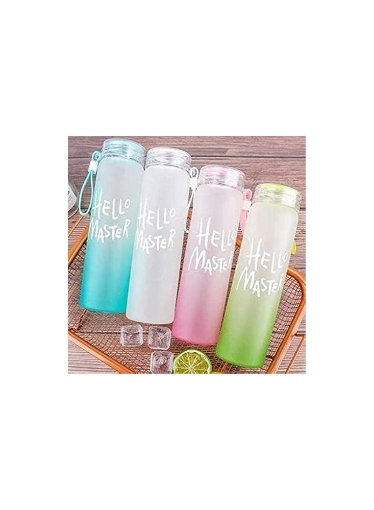 Spaceshoop Glass Water Bottle - Image 4