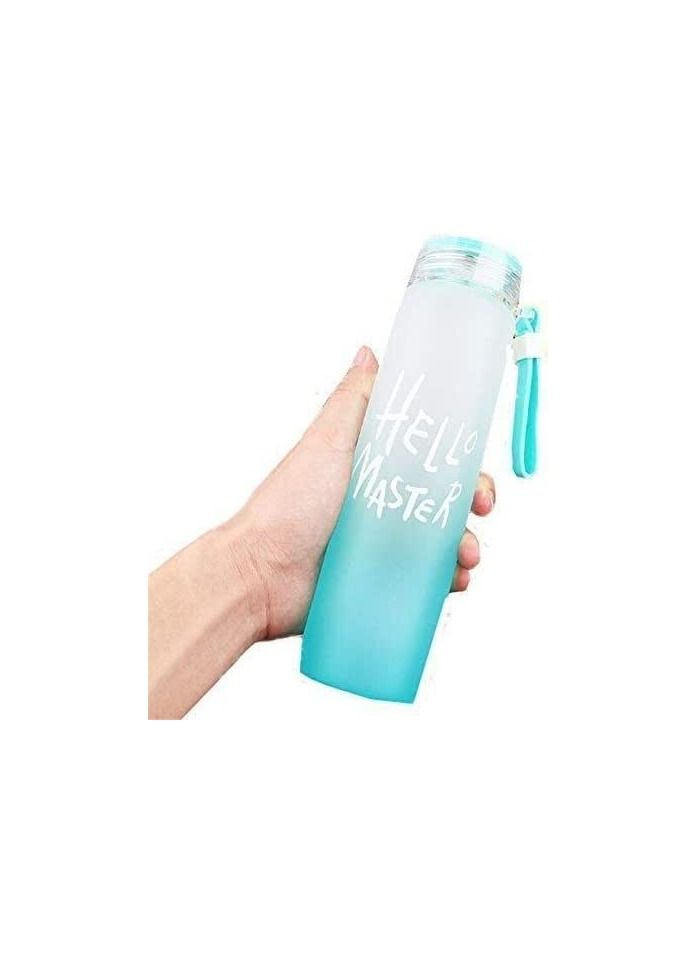 Spaceshoop Glass Water Bottle - Image 1