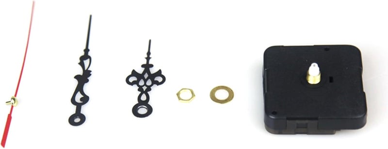 YOSOO Wall Clock Mechanism Replacement Long Shaft Quartz Clock Movement for Clock Repair, Accurate Silent Wall Clock Mechanism Replacement for Repair Crafts (Sweep Seconds) - Image 3