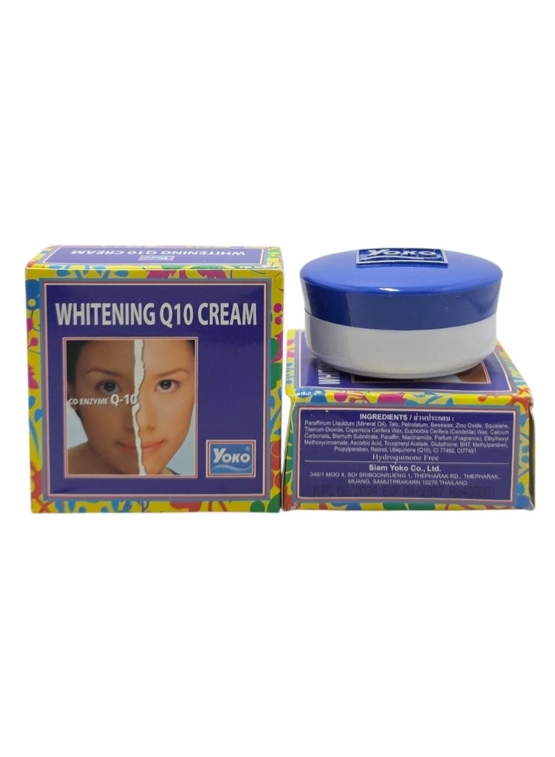 Yoko Whitening Q10 Cream 4g – Brightening & Moisturizing Skin Care Cream for Radiant Complexion - Image 4