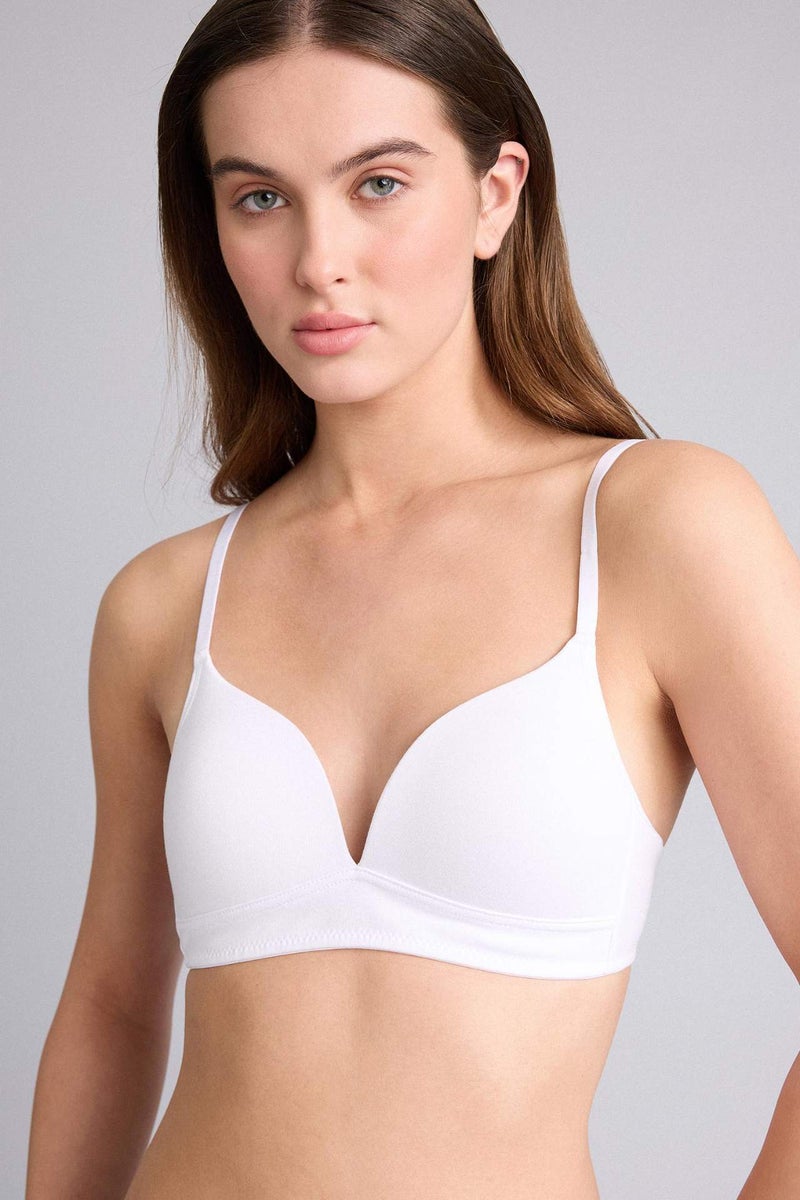 DeFacto Cotton Covered Padded Underwired Bra - Image 1