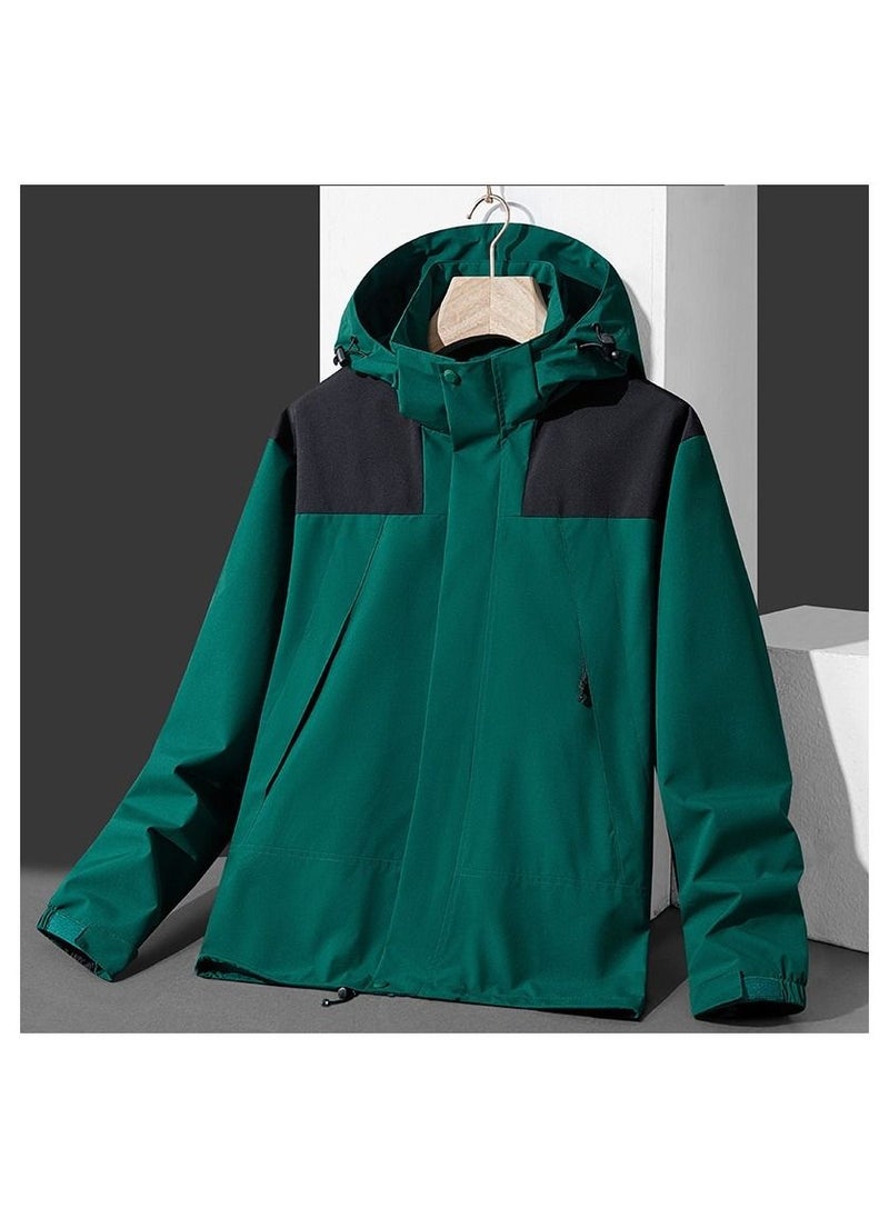 Loquat Thin Outdoor Hooded Windproof And Waterproof Overcoat 