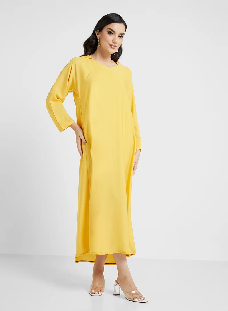 ARABIAN CLOSET Hooded Abaya