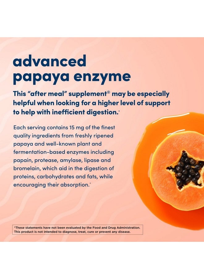 American Health Super Papaya Enzyme Plus 180 Chewable Tablets The Aftermeal Supplement Nongmo 60 Servings - Image 5