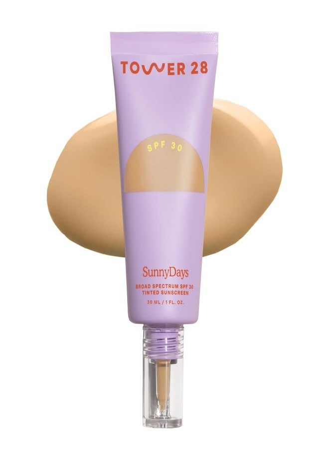 Tower 28 SunnyDays SPF 30 Tinted Sunscreen Foundation, Shade 20 (1 oz) - Image 1