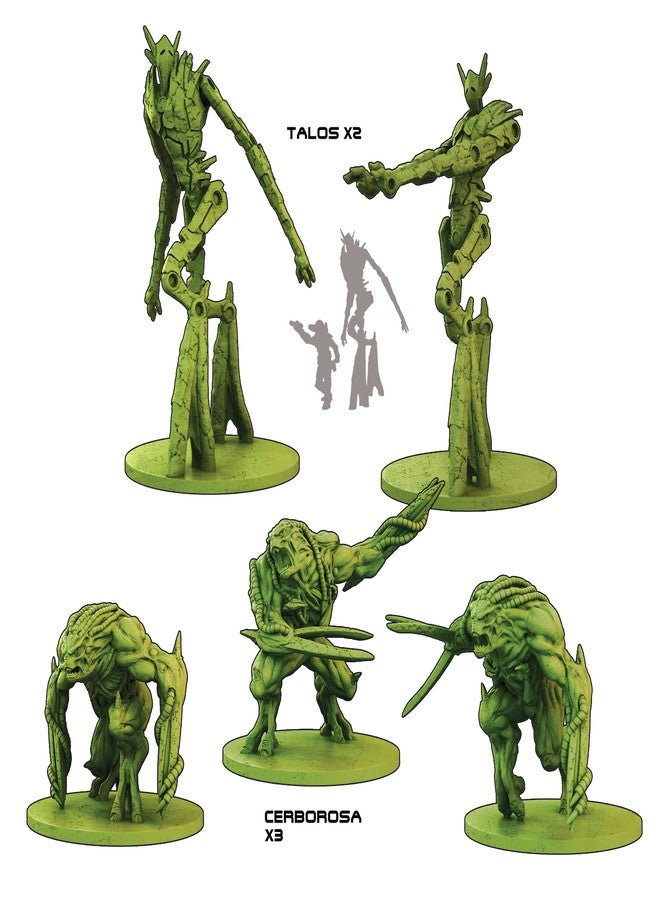 Battle Systems Core Space First Born: Gates of Ry'sa Expansion - Battle Systems Cooperative/Solo SciFi Dungeon Crawler Board Game - Image 4
