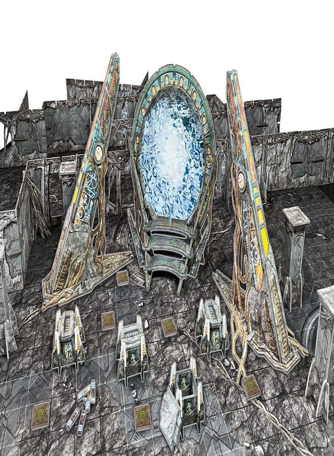 Battle Systems Core Space First Born: Gates of Ry'sa Expansion - Battle Systems Cooperative/Solo SciFi Dungeon Crawler Board Game - Image 2