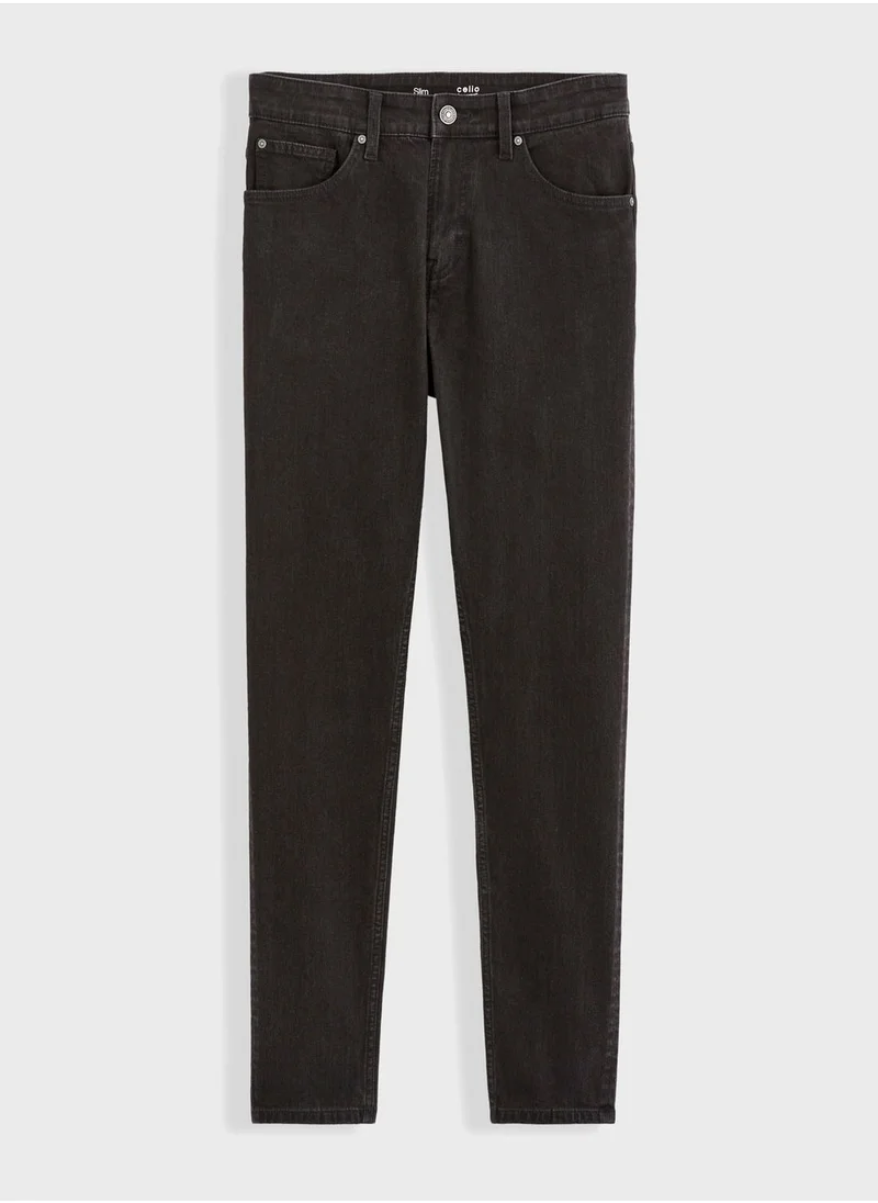Celio Slim Fit Pants