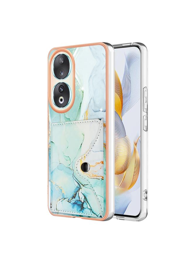 S-TOP Case For Honor 90 5G Marble Pattern IMD Card Slot Phone Case - Image 1