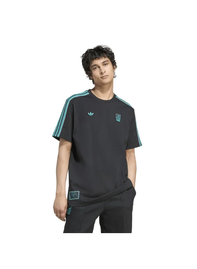 Adidas Adidas Lfc Icon Tee Black T-Shirt (Short Sleeve) T-Shirts For Men