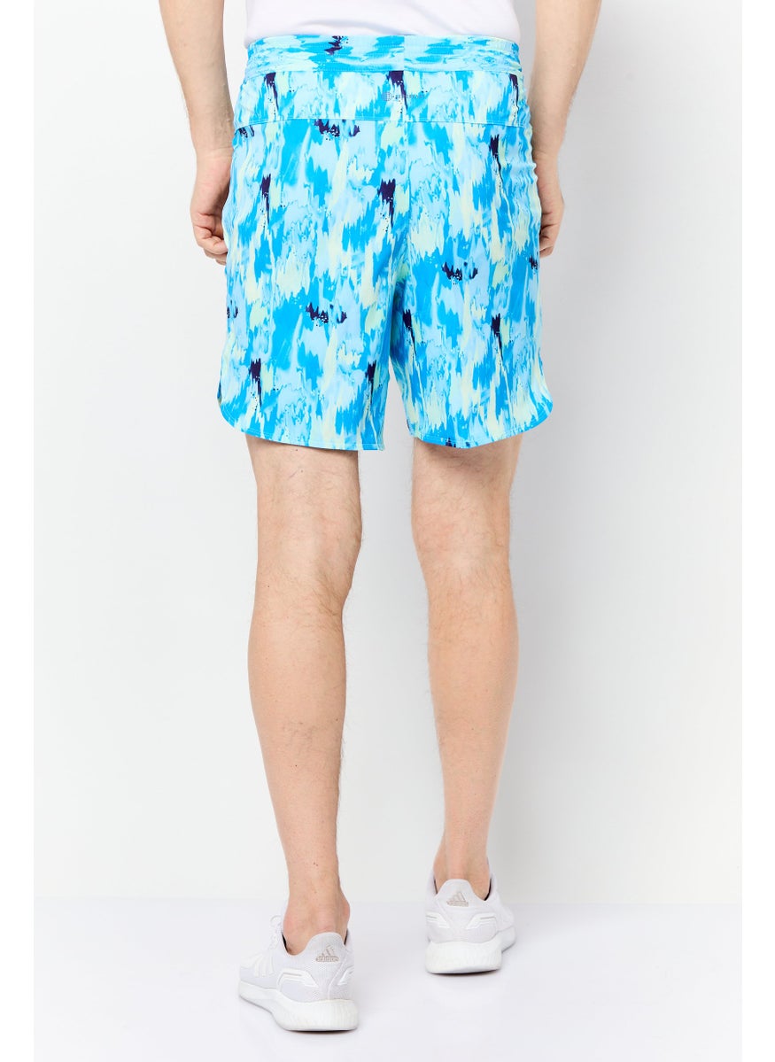 Adidas Men Sportswear Fit 7 Inseam Training Short, Blue  - Image 4