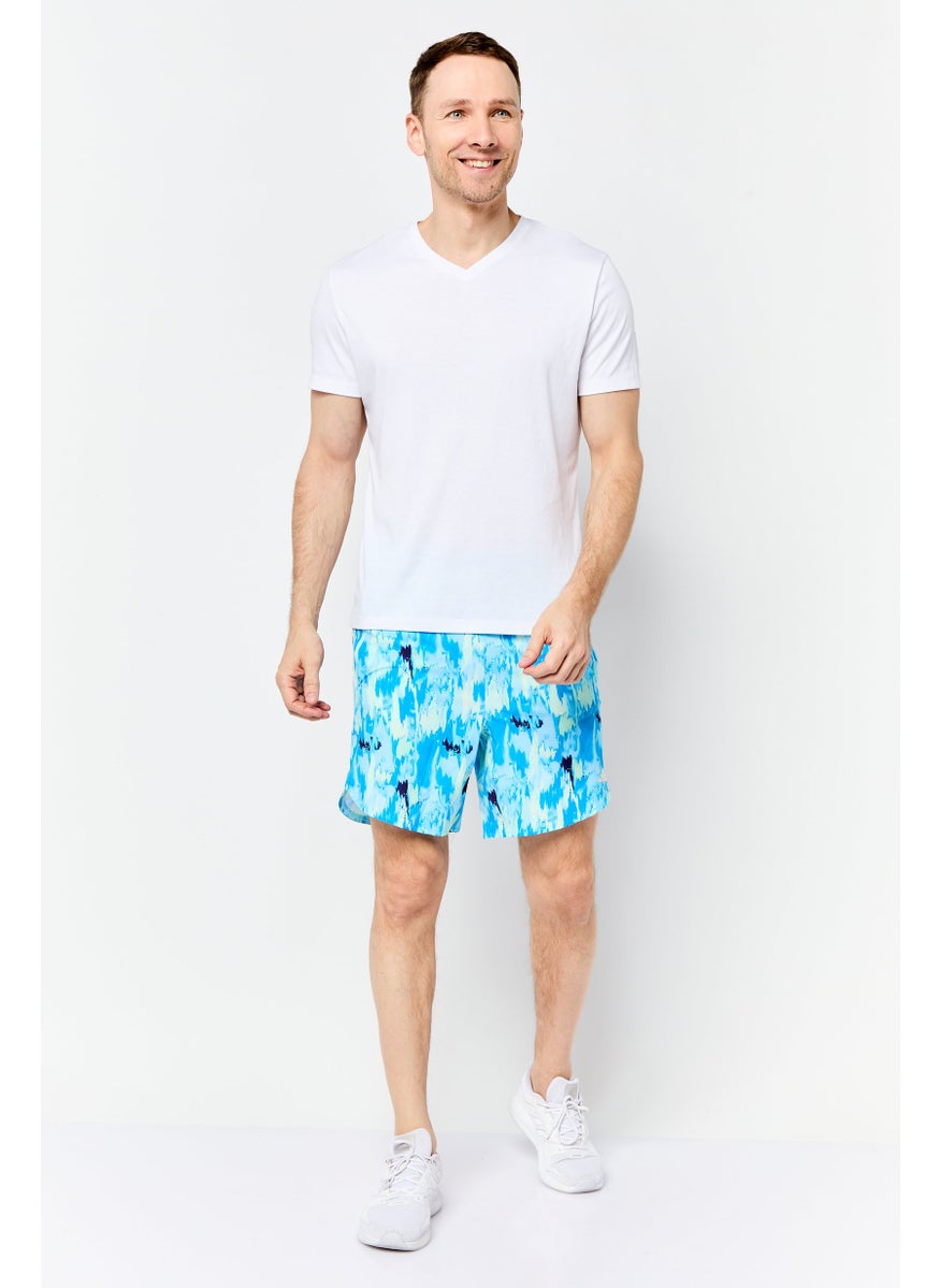 Adidas Men Sportswear Fit 7 Inseam Training Short, Blue  - Image 2