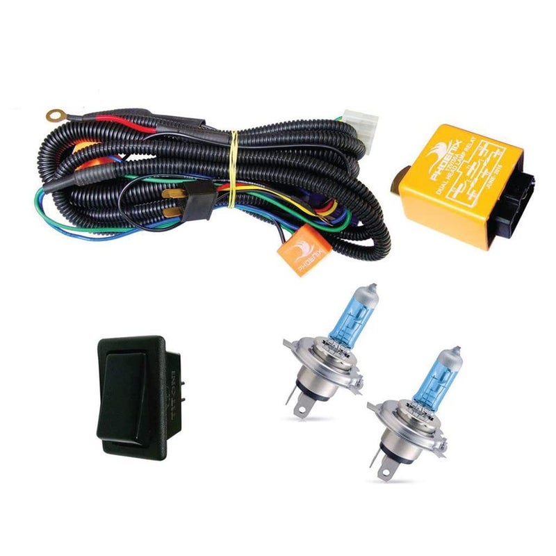 Auto Pearl Autopearl Halogen Headlamp Wiring Harness Kit for I20 Elite (Set of 3, Multicolour) - Image 5