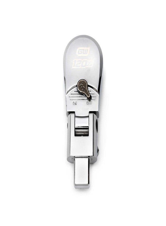 GEARWRENCH 14mm x 18mm Interchangeable Teardrop Flex Ratchet Head 1/2" Drive - 89619 - Image 3