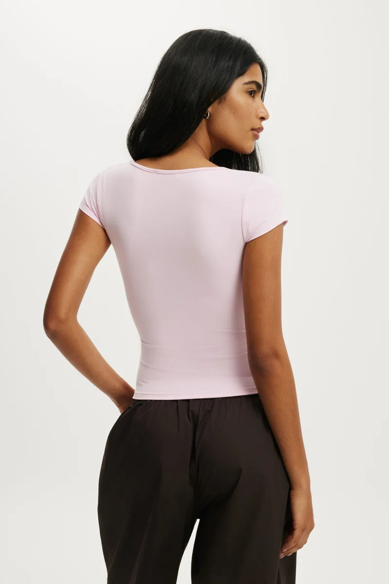 Cotton On  Hold Me Short Sleeve for Women | Best Price UAE