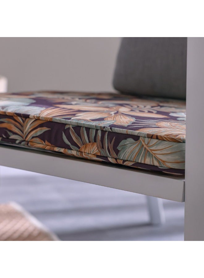 DANUBE HOME وسادة خارجية مربعة فاديد غريس 58x58x5 سم - وسادة مقعد أنيقة من البوليستر مع سحاب لملحقات الحديقة - مثالية للاسترخاء في الهواء الطلق - Image 3