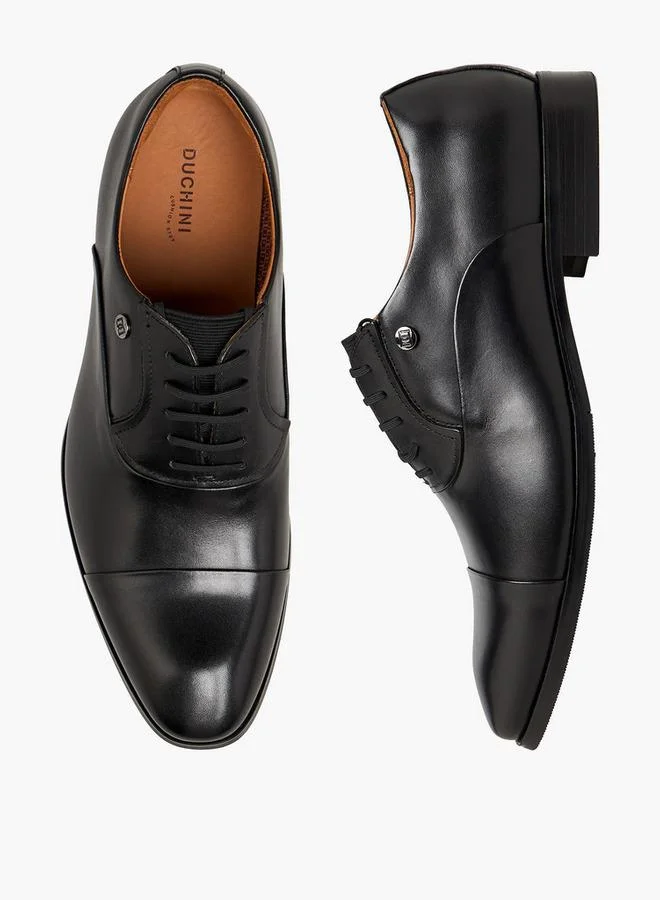 Duchini Men Leather Oxford Shoes