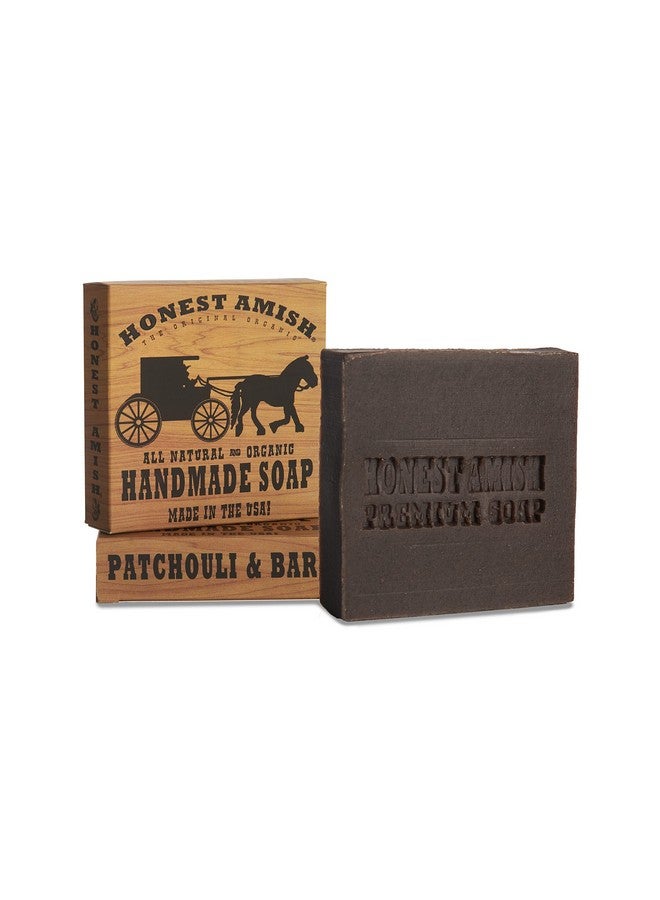 Honest Amish Natural Patchouli And Bark Soap Bar - Image 2