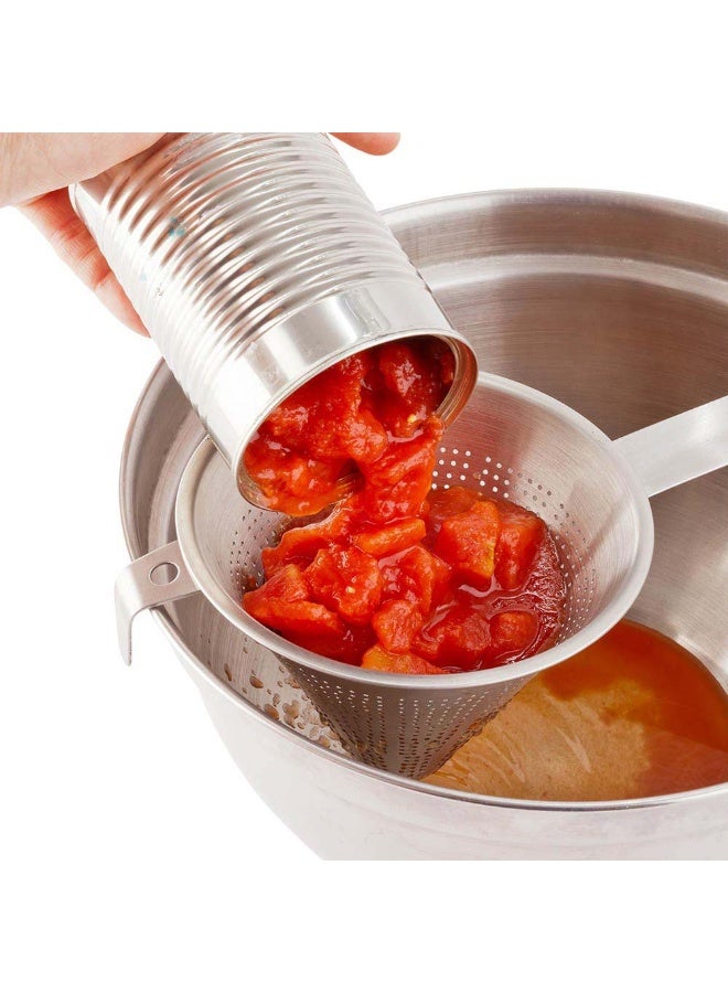 Restaurantware China Cap Strainer, Coarse Strainer, Cone Strainer - 5 Inches - Stainless Steel Commercial Grade - 1ct Box - Met Lux - Image 2