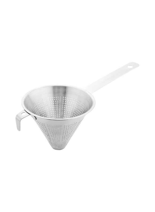 Restaurantware China Cap Strainer, Coarse Strainer, Cone Strainer - 5 Inches - Stainless Steel Commercial Grade - 1ct Box - Met Lux - Image 1