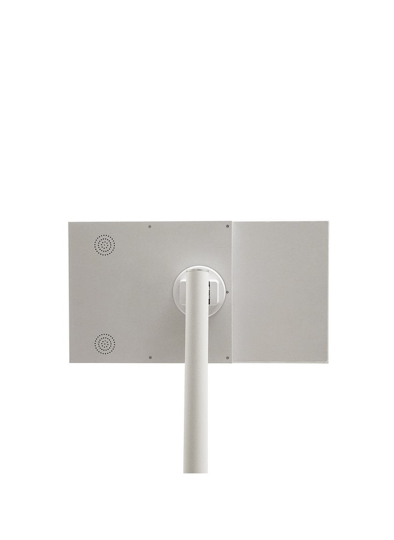 D01 White Smart Interactive Mobile Screen,1080 x 1920 IPS Swivel Screen,6000mAh Battery