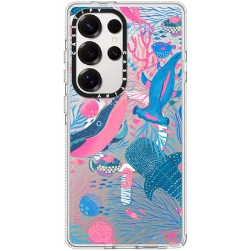 كاستيفي كاسيتي جراب شفاف مغناطيسي لموبايل جالاكسي S25 الترا 【متوافق مع ماج سيف】 - اندر ذا سي - Image 1