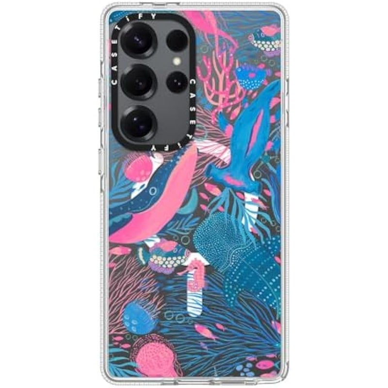 كاستيفي كاسيتي جراب شفاف مغناطيسي لموبايل جالاكسي S25 الترا 【متوافق مع ماج سيف】 - اندر ذا سي - Image 3