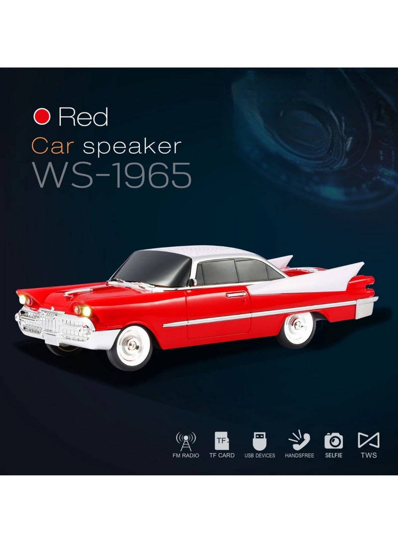 General The car model bluetooth speaker high-power audio gift is not only a practical speaker but also a dazzling ornament  - Image 1