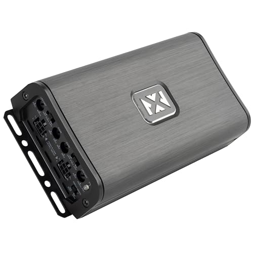 NVX VADM4 v2 Model 4-Channel Class D Amplifier 1000W Peak, 500W RMS, 2/4-ohm Stable, High/Low Pass X-Over, for Car/Truck/Marine/UTV/Motorcycle (VADM4v2) - Image 2