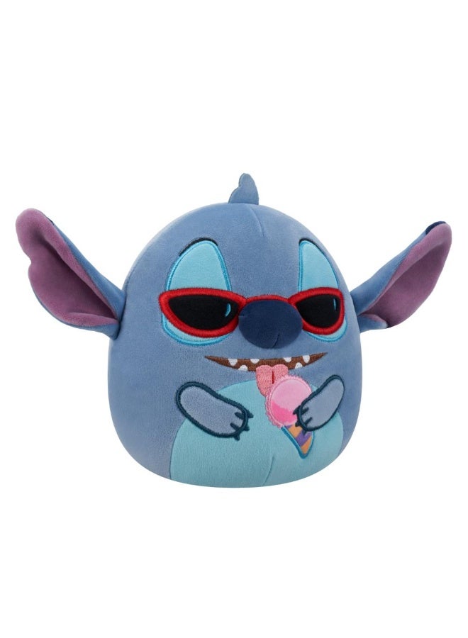 Squishmallows SQDI - Little Plush (8" Squishmallows) (Disney - Stitch Holding Snow Cone) (CP of 8) - Image 5