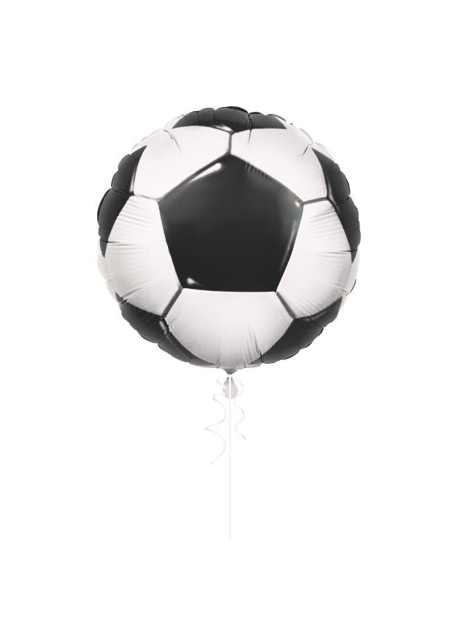 Unique 3D Football Soccer Foil Balloon 18" - Image 2