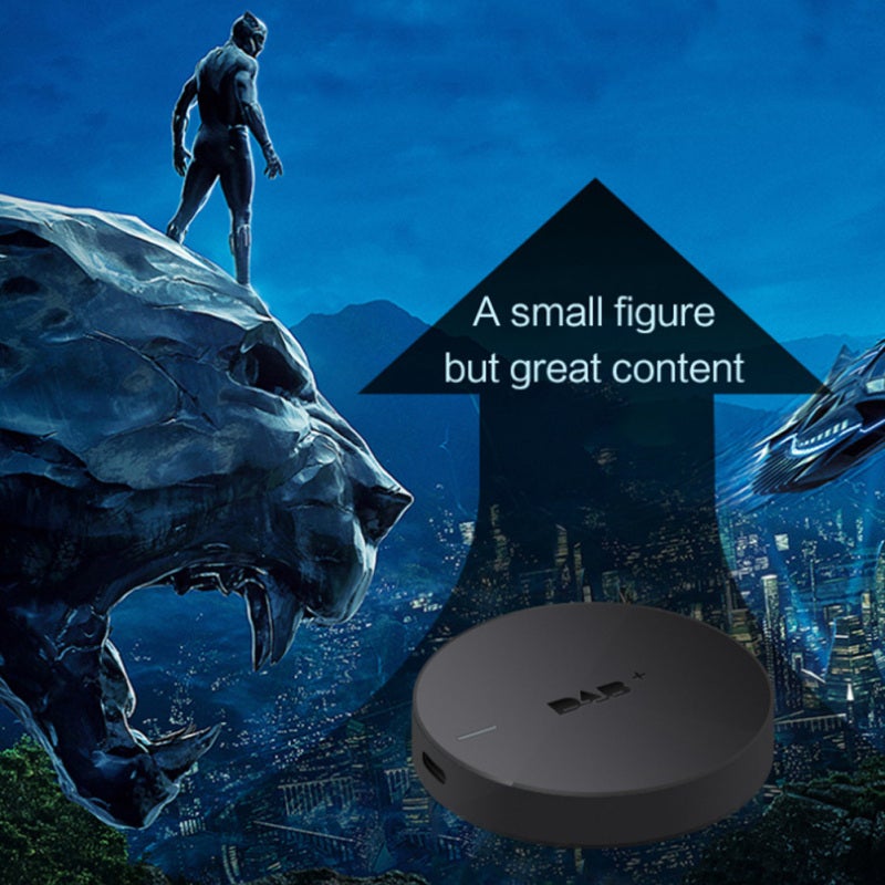 DAB+ Receiver with Amplified Antenna High Sensitivity MCX Interface - Plug and Play USB Powered Stereo Output for Android - Image 4