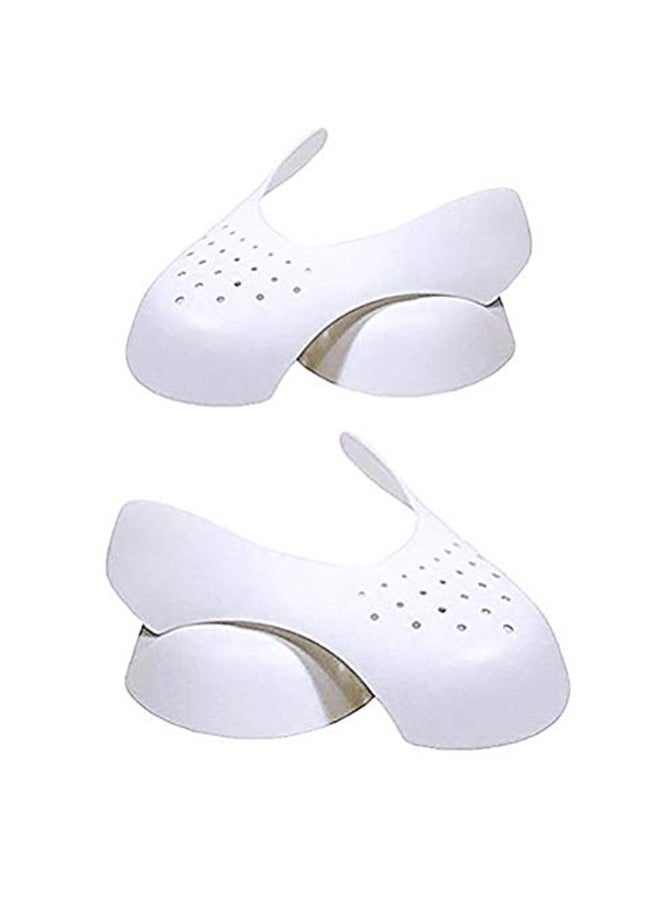 Generic - 2 Pairs Sneaker Shields Protector Against Shoe Creases，Shoe Shield Sneaker Shield for Running Casual Shoes Prevent Front Creases Improve Folds,Anti-wrinkle Shoes Shields Protector - Image 1