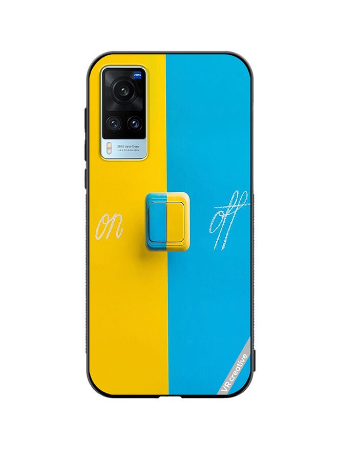 VR CREATIVE Protective Case Cover For Vivo X60 On Off Design Multicolour - Image 1
