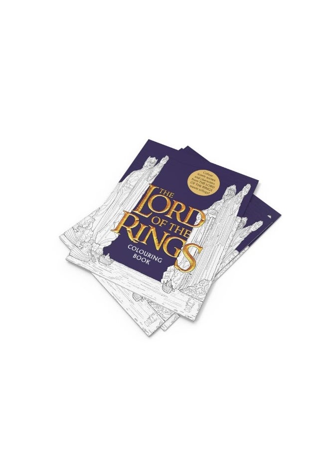 null - HarperCollins The Lord of the Rings Movie Trilogy Colouring Book: Official and Authorised - Image 1