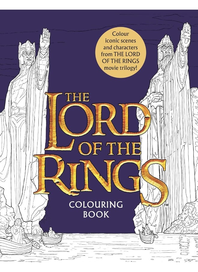 null - HarperCollins The Lord of the Rings Movie Trilogy Colouring Book: Official and Authorised - Image 1