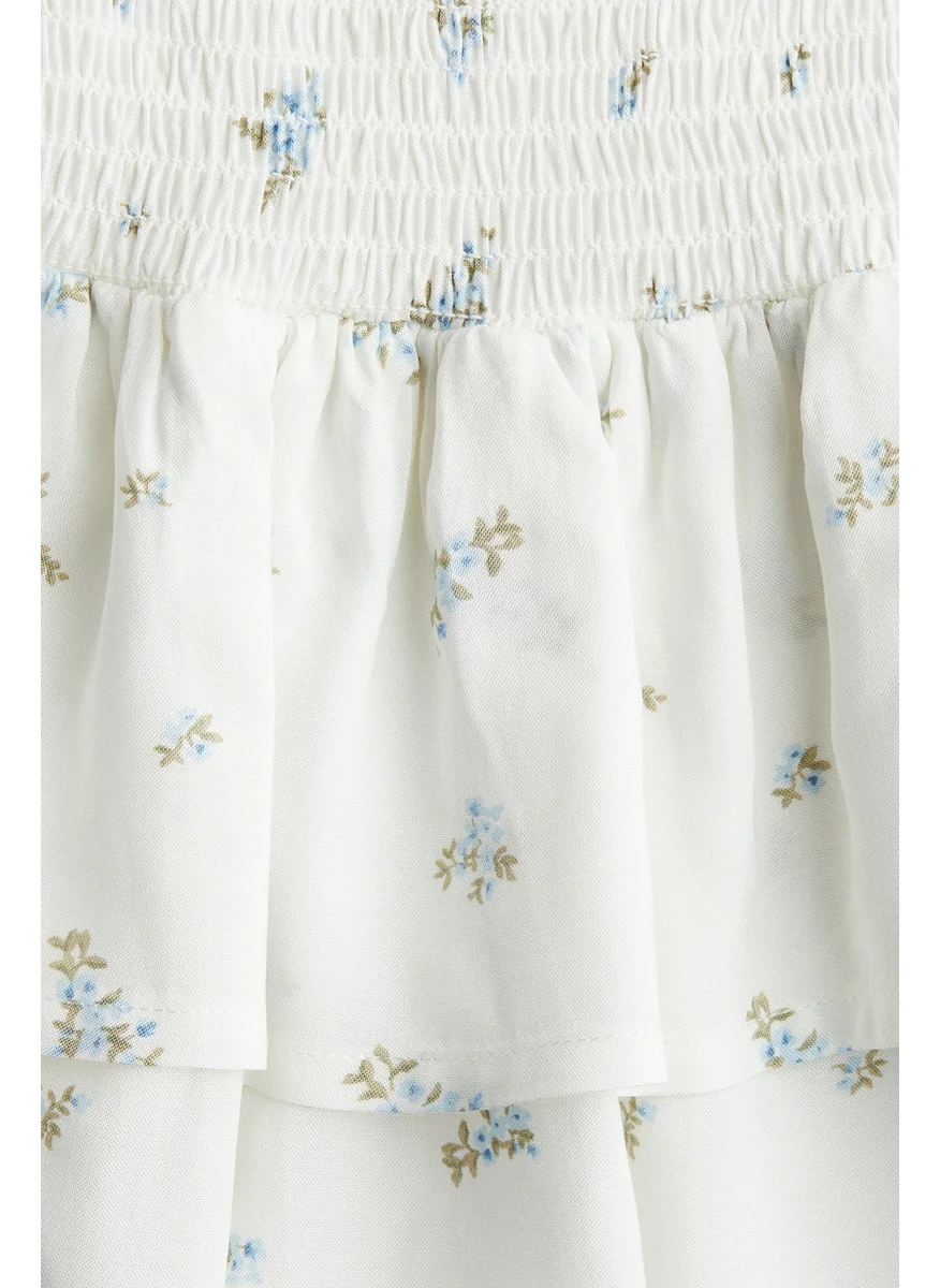 H&M Smocked Skirt