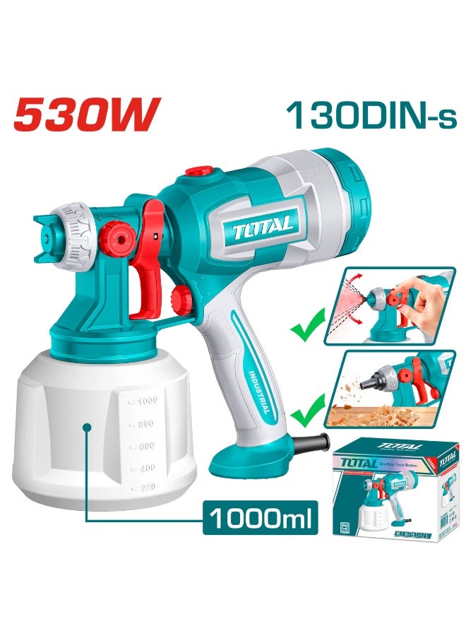 TOTAL 530W Electric Spray Gun - Image 1