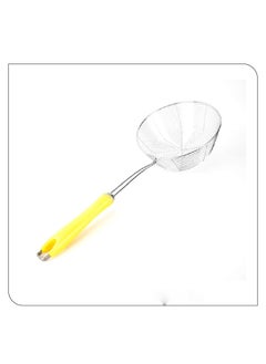 Spider Net Oil Fry Strainer Silver/Yellow 48x16x14cm