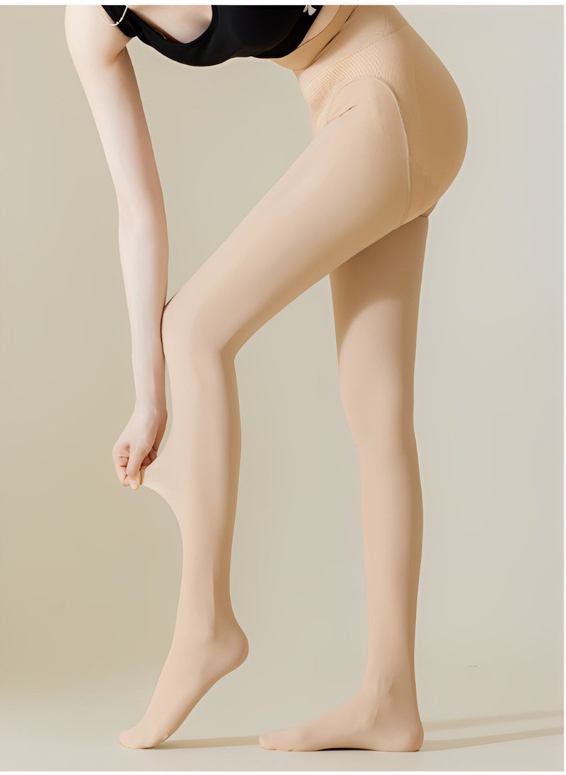 Women's Pantyhose High Waist Seamless Pantyhose Comfortable Lightweight Pantyhose Suitable for 5-15℃
