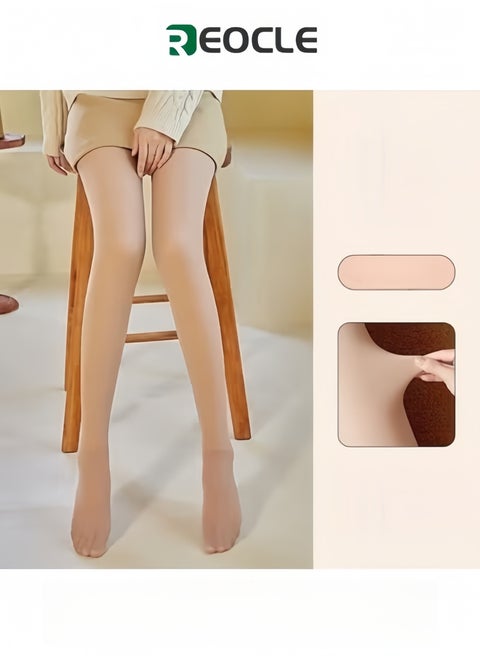 Women's Pantyhose High Waist Seamless Pantyhose Comfortable Lightweight Pantyhose Suitable for 5-15℃